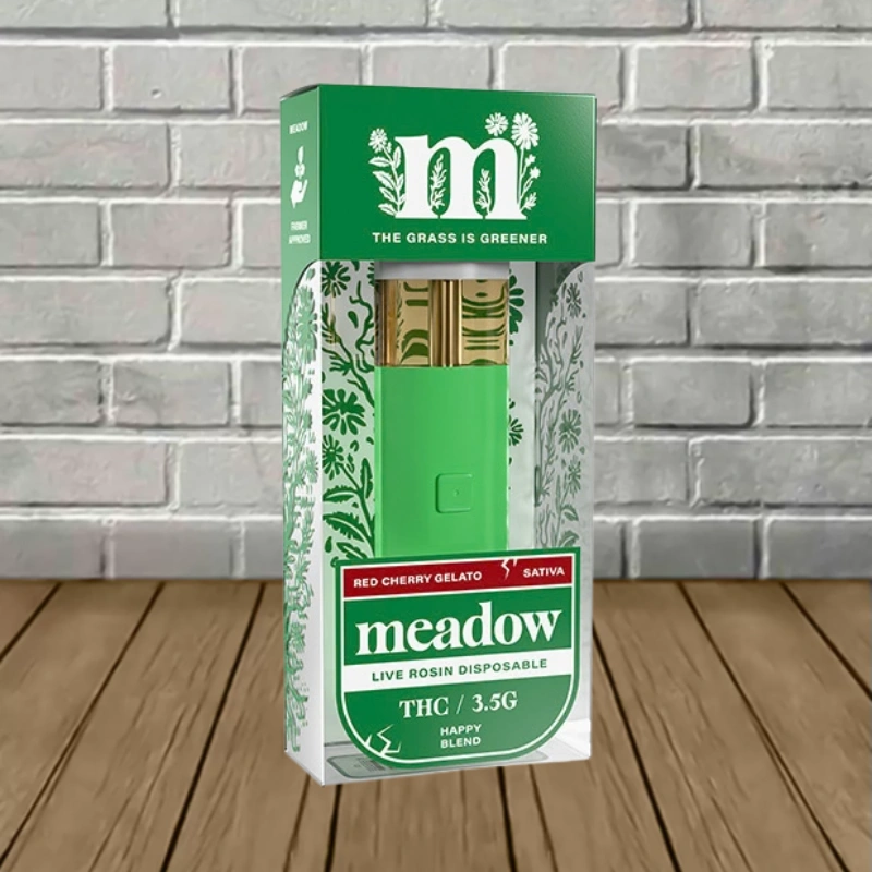 Meadow THC Blend Live Rosin Disposable 3.5g - Red Cherry Gelato Happy Blend -- Sativa -- DISPOSABLE