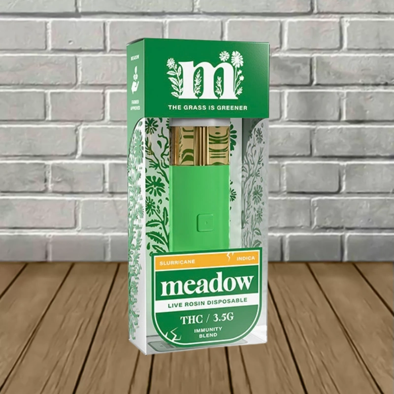 Meadow THC Blend Live Rosin Disposable 3.5g - Slurricane Immunity Blend -- Indica -- DISPOSABLE