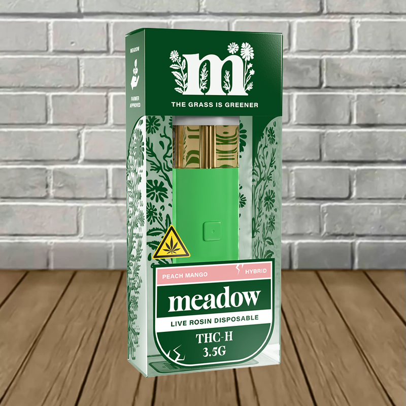 Meadow_THCH_Live_Rosin_Disposable_3.5g_Peach_Mango