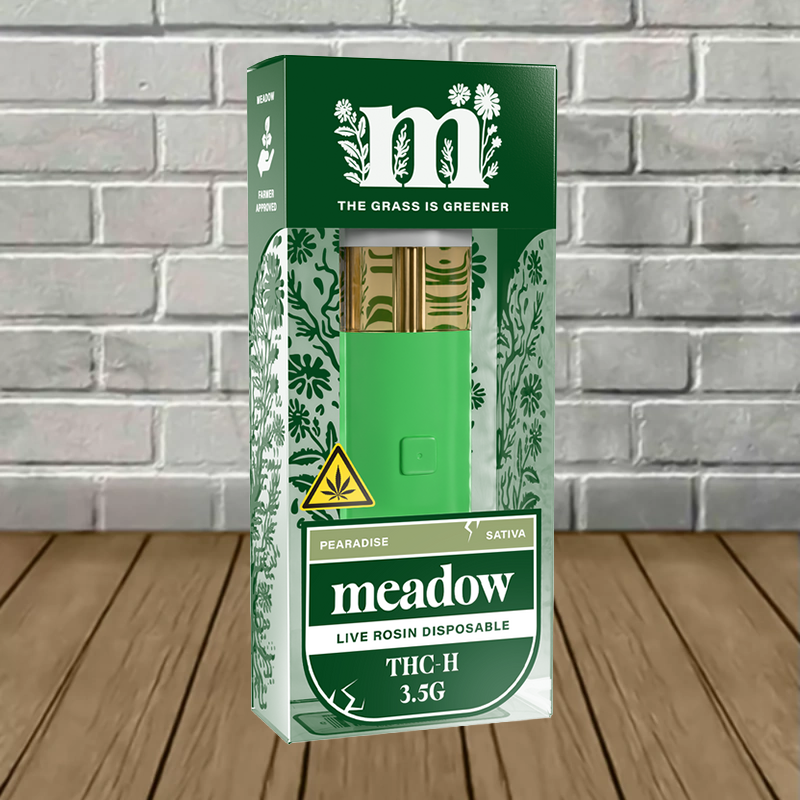 Meadow_THCH_Live_Rosin_Disposable_3.5g_Pearadise
