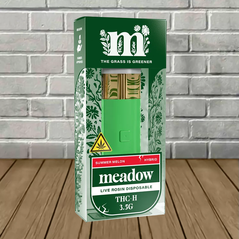 Meadow_THCH_Live_Rosin_Disposable_3.5g_Summer_Melon