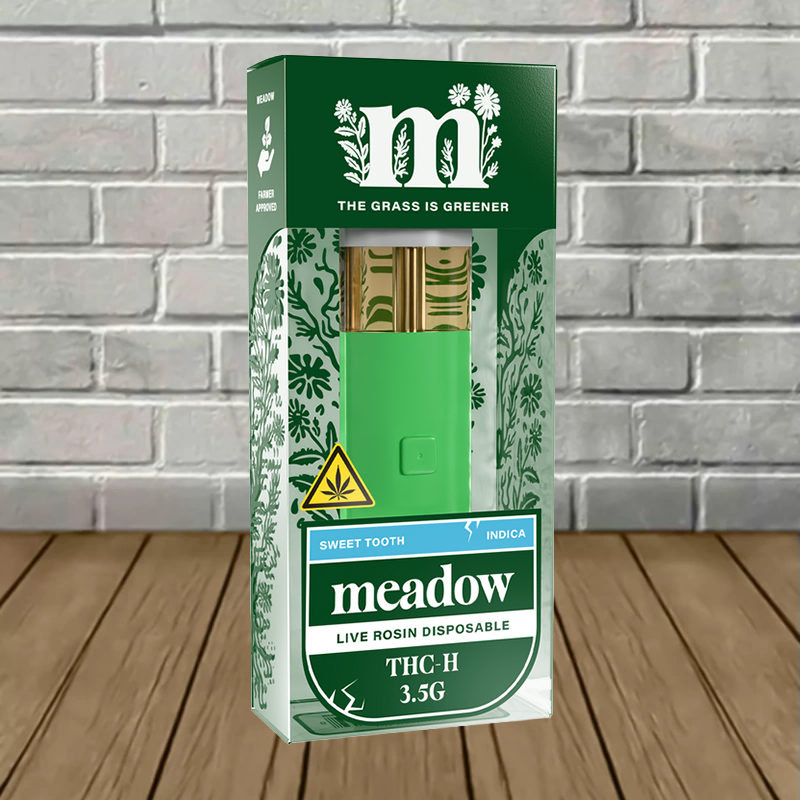 Meadow_THCH_Live_Rosin_Disposable_3.5g_Sweet_Tooth