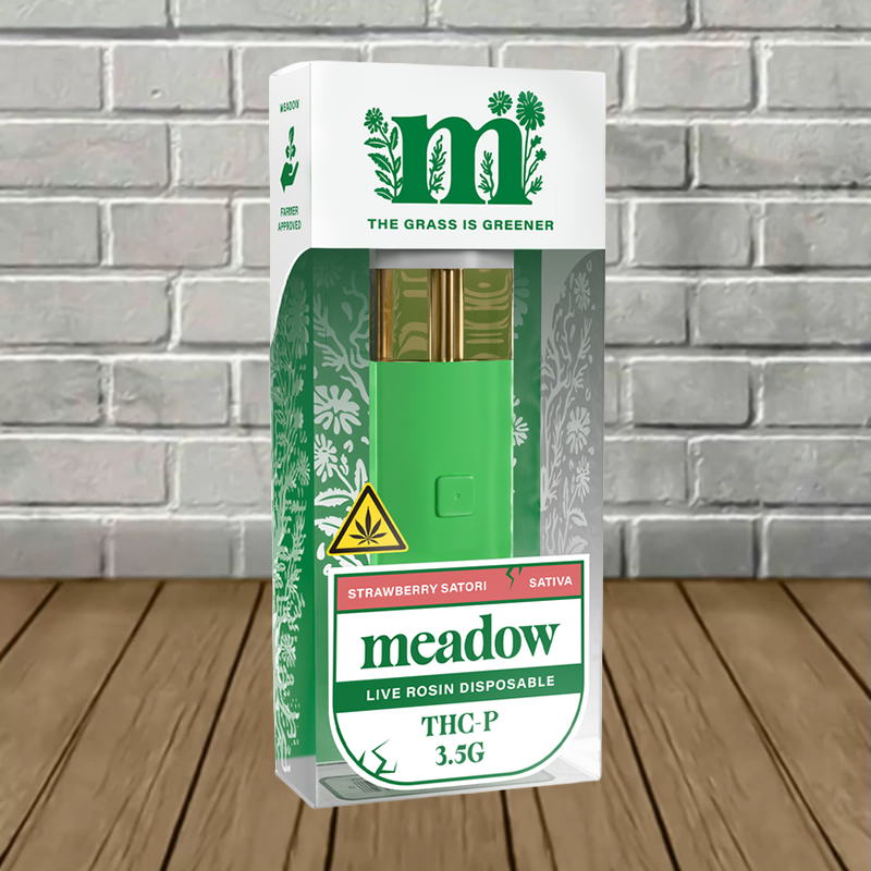 Meadow_THCp_Live_Rosin_Disposable_3.5g_Strawberry_Satori