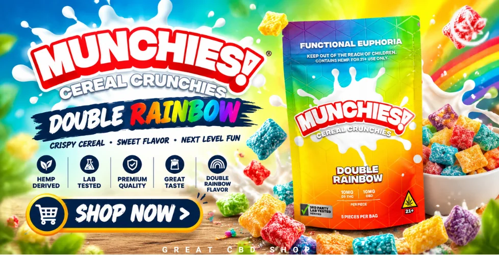 Munchies! D9 Cereal Crunchies 100mg