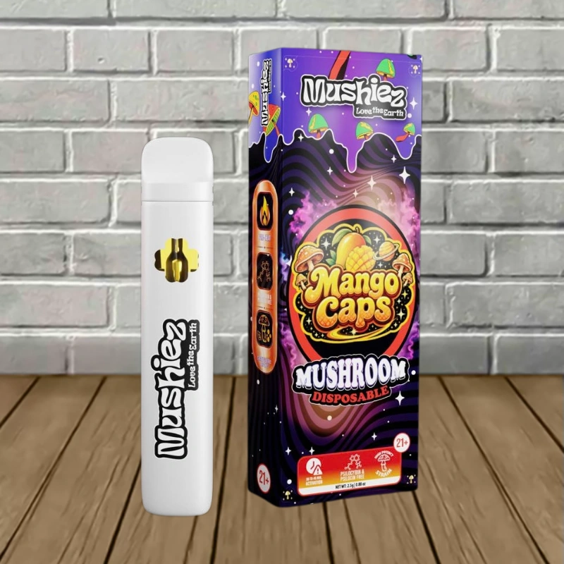 Mushiez Love The Earth Mushroom Disposable - Mango Caps