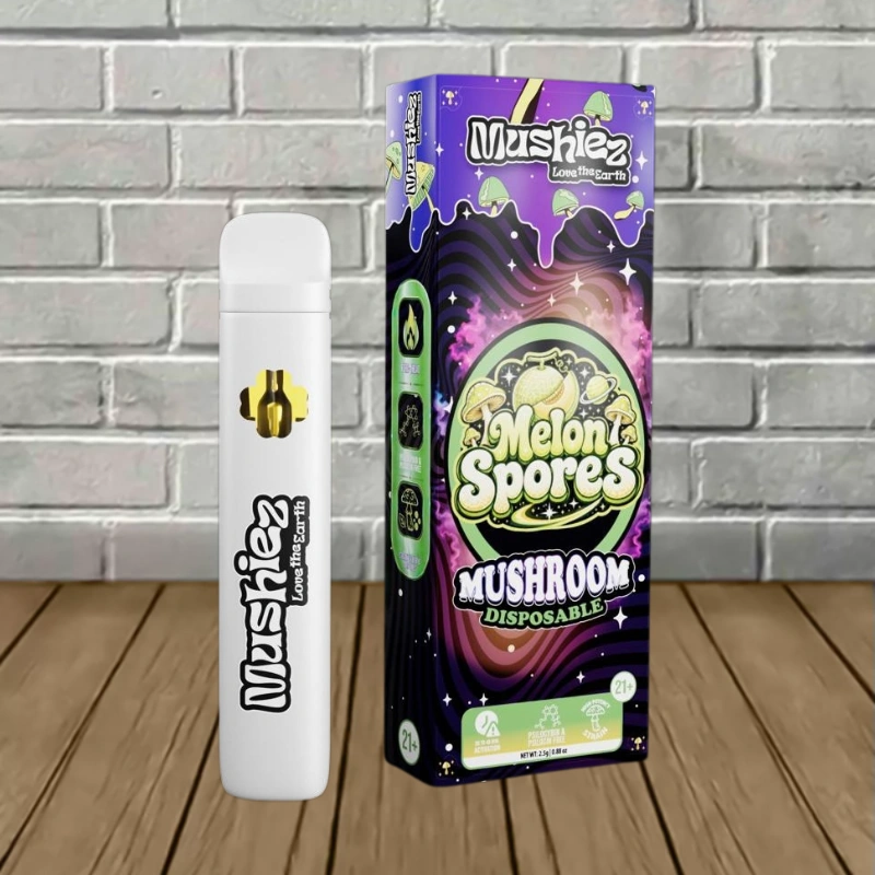 Mushiez Love The Earth Mushroom Disposable - Melon Spores