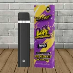 Trap'd Out Live Resin HTE CBD Disposable 1g - LA Confidential -- Indica -- DISPOSABLE