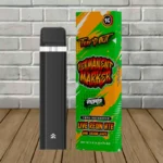 Trap'd Out Live Resin HTE CBD Disposable 1g - Permanent Marker -- Hybrid -- DISPOSABLE