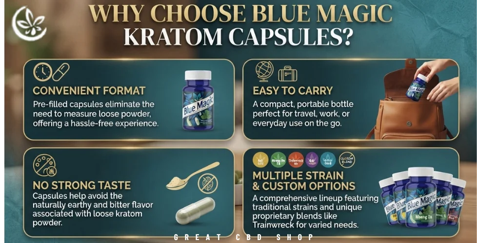 Why Choose Blue Magic Kratom Capsules
