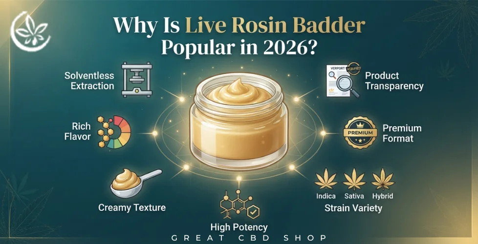 Why Is Live Rosin Badder Popular in 2026