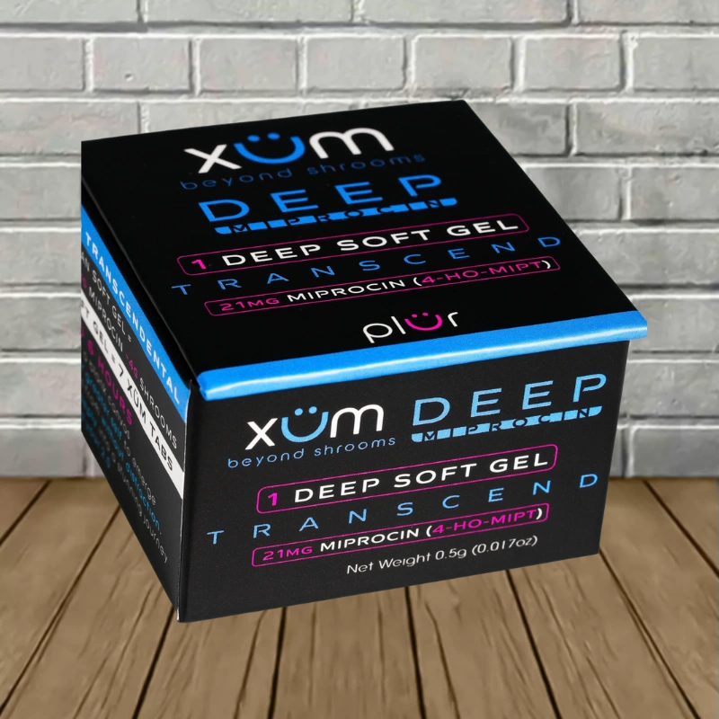 XÜM DEEP MIPROCIN (4-HO-MIPT) Soft Gel 1ct 21mg - 1ct Single Pack