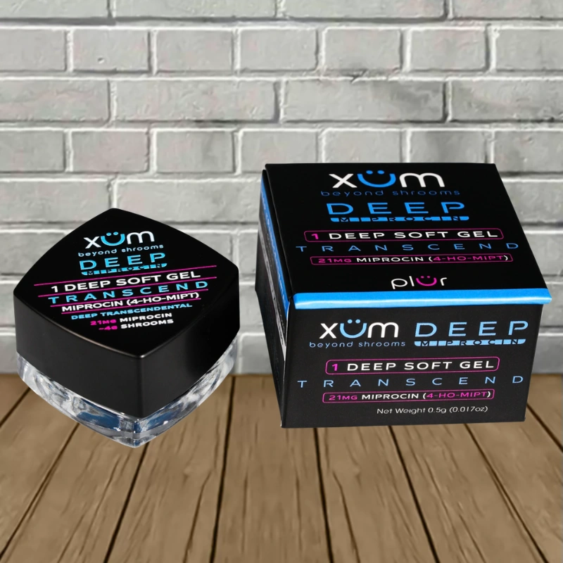 XÜM DEEP MIPROCIN (4-HO-MIPT) Soft Gel 1ct 21mg - Open Box