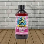 7Seas Kratom Extract Syrup 2400mg - Strawberry -- Bottle