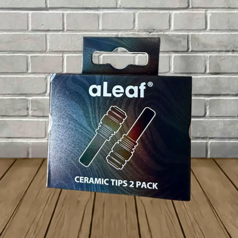 Aleaf E-Rip Glow-in-the-Dark Ceramic Tip - Replacement Pack -- 2ct