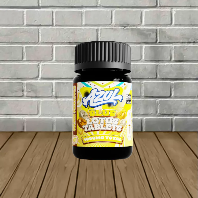 Azul Blue Lotus Tablets 200mg 5ct - Golden Pineapple -- 5ct Jar