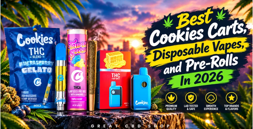 Best Cookies Carts, Disposable Vapes, and Pre-Rolls In 2026