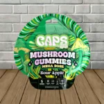 CAPS by Good Morals Mega Dose Mushroom Gummies 5ct - Sour Apple