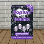 Dopium-7-Hydroxy-Tablets-1200mg-Blackberry-Smash-4ct-Blister-Pack