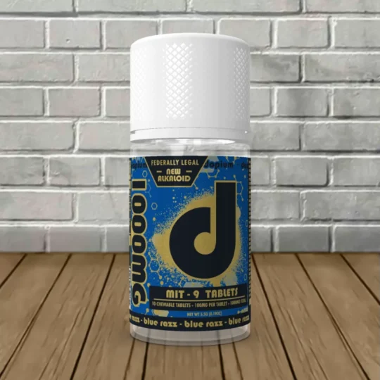 Dopium MIT-9 Extract Tablets 100mg 10ct - Blue Razz -- 10ct Jar