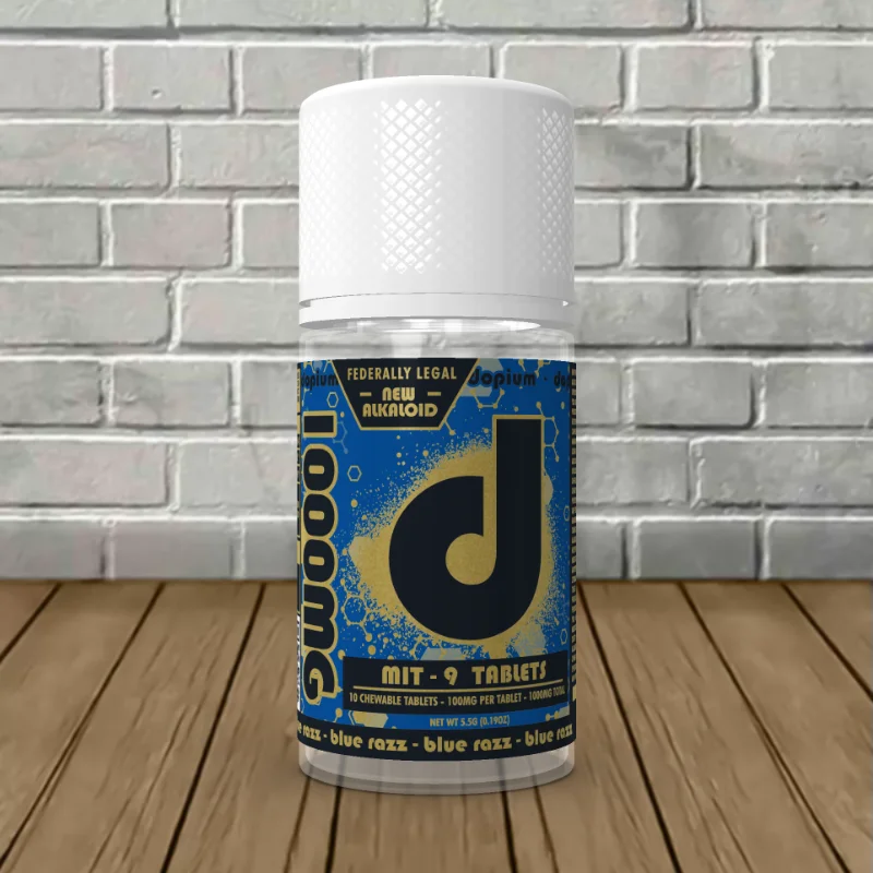 Dopium MIT-9 Extract Tablets 100mg 10ct - Blue Razz -- 10ct Jar