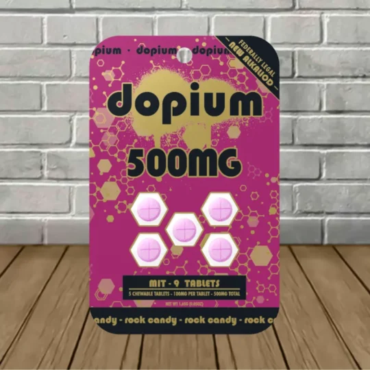 Dopium MIT-9 Extract Tablets 100mg 5ct - Rock Candy -- 5ct Blister