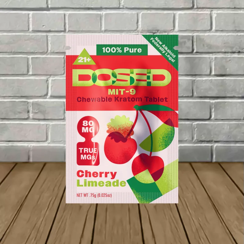 Dosed MIT-9 Extract Tablets 80mg 1ct - Cherry Limeade -- 1ct Sachet