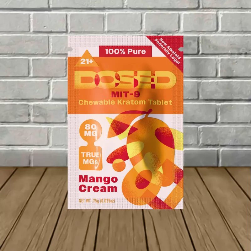Dosed MIT-9 Extract Tablets 80mg 1ct - Mango Cream -- 1ct Sachet
