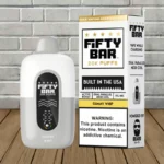 Fifty Bar White Edition V2 Disposable 20k - Gummy Whip -- DISPOSABLE