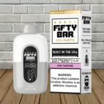 Fifty Bar White Edition V2 Disposable 20k - OMG! SMOOTHIE -- DISPOSABLE