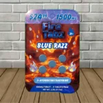 Fire Tabz 7-Hydroxymitragynine 300mg 5ct - Blue Razz -- 5ct Blister