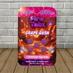 Fire Tabz 7-Hydroxymitragynine 300mg 5ct - Grape Gush -- 5ct Blister