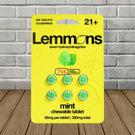 Lemmons-Extra-Strength-7-Hydroxy-Chewable-Tablet-Mint-6ct-Blister-Pack