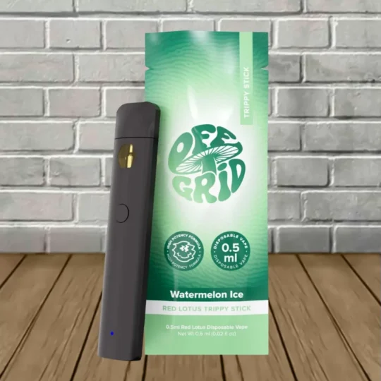 Off Grid Red Lotus Trippy Sticks Disposable 0.5ml - Watermelon Ice -- DISPOSABLE