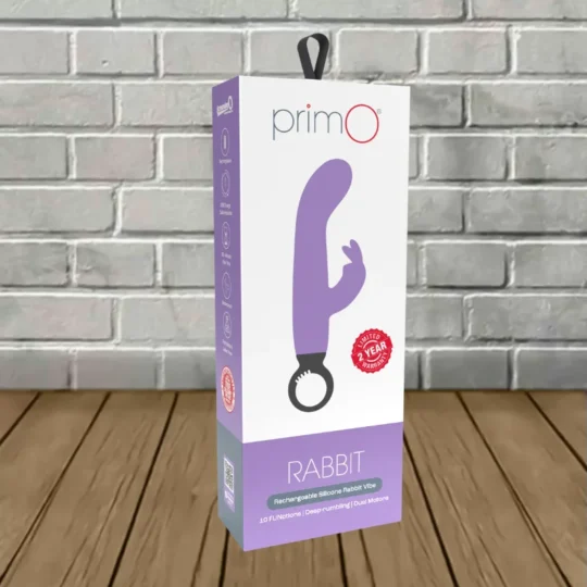 Screaming O PrimO Rabbit Rechargeable Vibe - Lilac