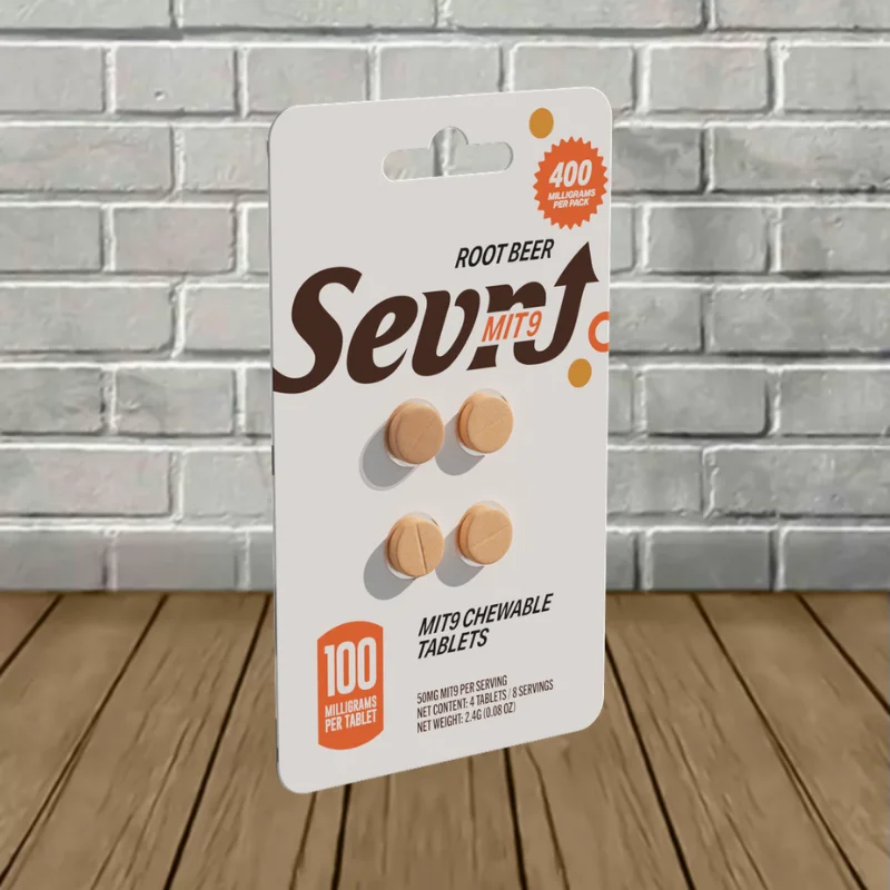 Sevn MIT-9 Extract Tablets 100mg 4ct - Root Beer -- 4ct Blister