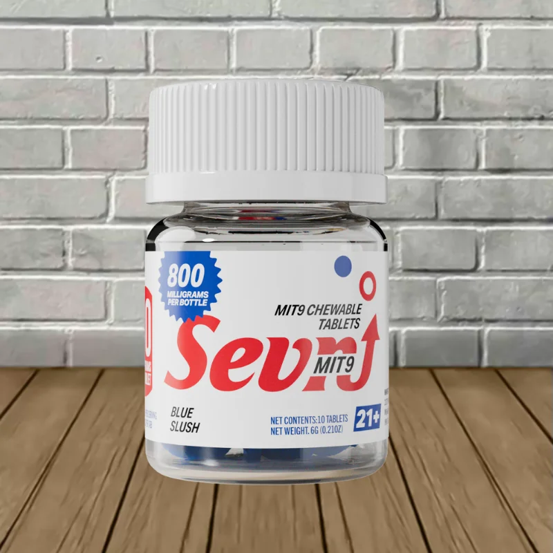 Sevn MIT-9 Extract Tablets 80mg 10ct - Blue Slush -- 10ct Jar