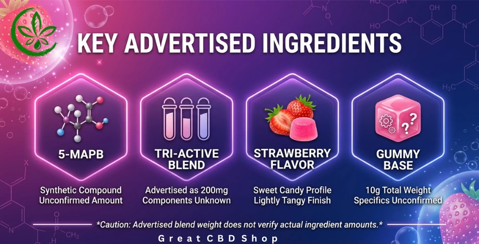 Tussi Prowl Gummies Ingredients and Formulation